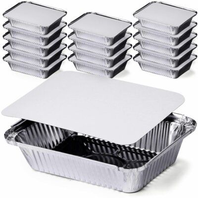 disposable Aluminium container for food packing
